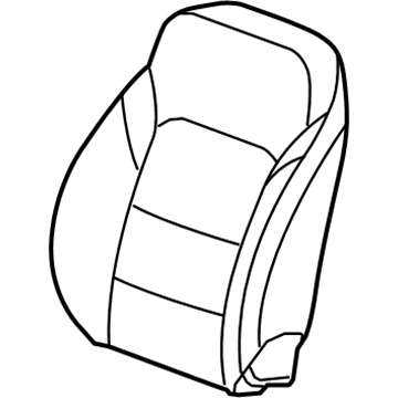GM 84102403 Cover Assembly, Front Seat Back *Atmosphere