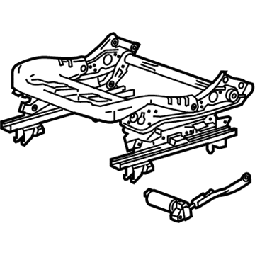 GM 13506151 Frame Assembly, Front Seat Cushion