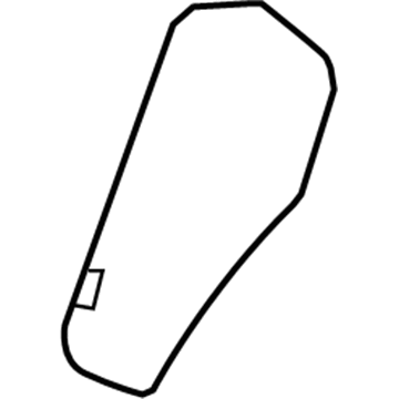 GM 42456537 Pad Assembly, Rear Seat Back Side Bolster