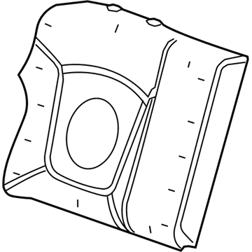 Chevrolet Spark Seat Cushion Pad - 95443122