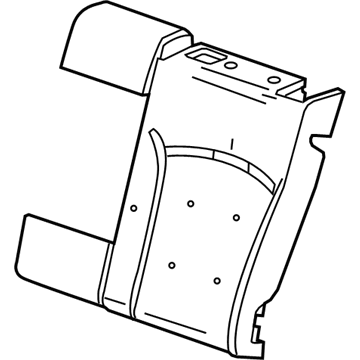 GM 90923910 Pad Assembly, Rear Seat Back