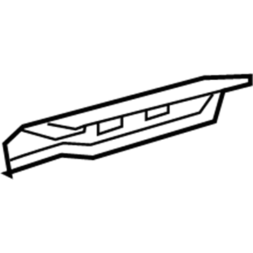 GM 23197943 Extension, Roof Side Rail Outer