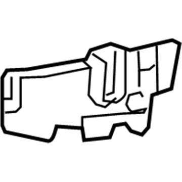 GM 22976904 Support, Rear Seat Back Outer Pivot