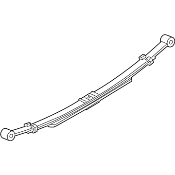 GM 84469779 Spring Assembly, Rear Leaf