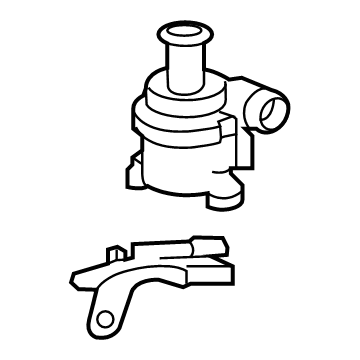 GM 22928303 Auxiliary Water Pump Assembly