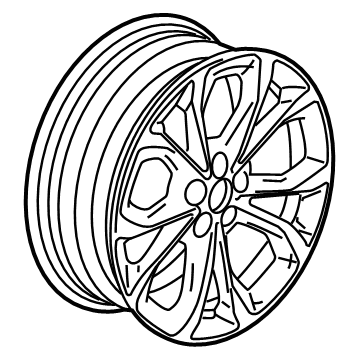 GM 42500292 Wheel Rim, 18X7.5