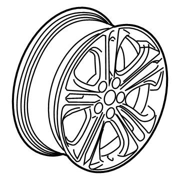 2018 Chevrolet Cruze Spare Wheel - 13383414