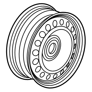 Chevrolet Cruze Spare Wheel - 42645122
