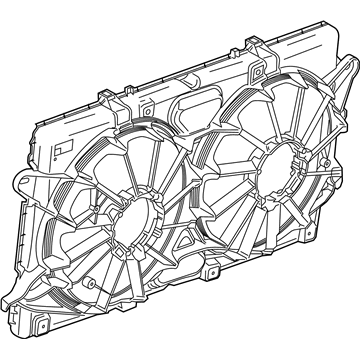 GM 84120130 Shroud, Eng Cool Fan Rr