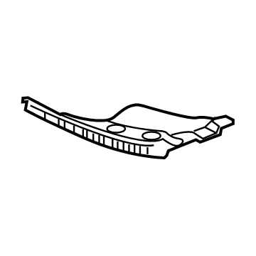 GM 22961361 Outrigger, Underbody Front Side Rail (Rear)