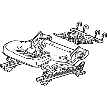 GM 42523165 Frame Assembly, Front Seat Cushion