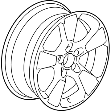 Chevrolet Captiva Sport Spare Wheel - 22978121