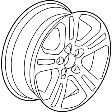 Chevrolet Captiva Sport Spare Wheel - 22978103