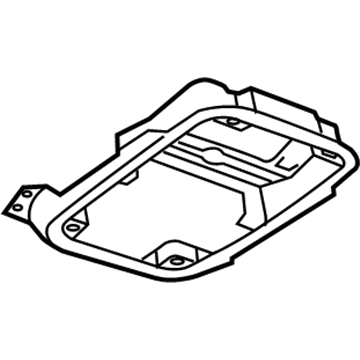 GM 22897541 Plate Assembly, Roof Console Backing