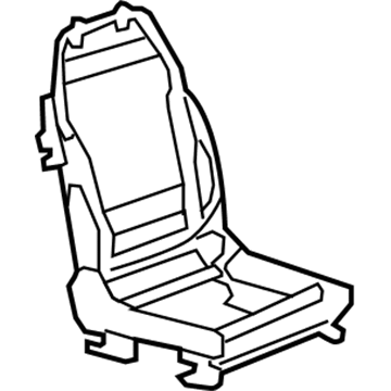 GM 15826469 Frame Assembly, Passenger Seat