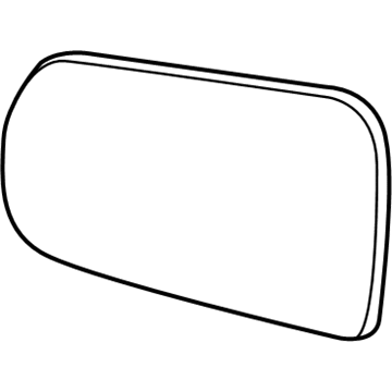 GM 22961812 Mirror, Outside Rear View (Reflector Glass & Backing Plate)