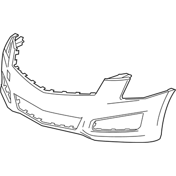 GM 22878681 Front Bumper Cover