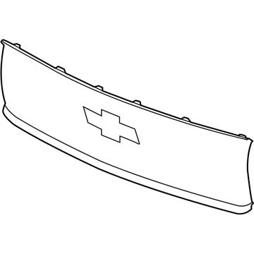 GM 84359502 Cover, Front Grille Opening