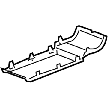 GM 89044138 Tray,Front Floor Console Storage