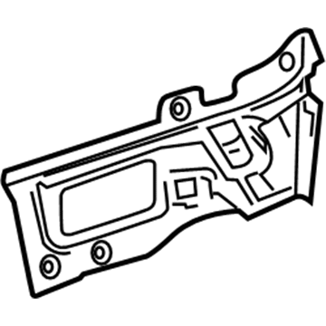 GM 23386186 Extension, Body Side Outer Panel Rear Lower