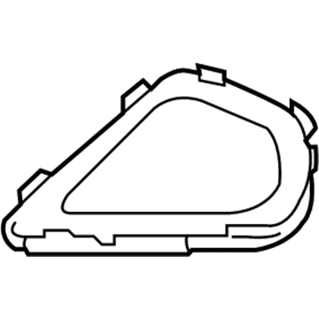 GM 19317309 Cover,Outside Rear View Mirror Housing