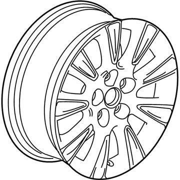 2011 Buick LaCrosse Spare Wheel - 9598756