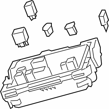 GM 84014017 Block Assembly, Engine Wiring Harness Junction