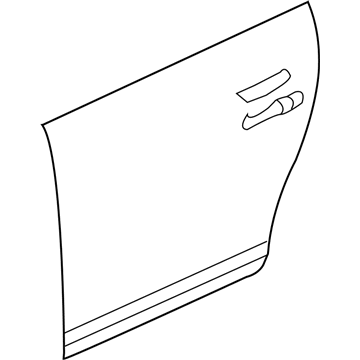 GM 15901336 Panel, Rear Side Door Outer