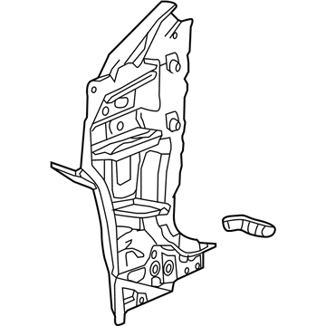 GM 39130468 Reinforcement Assembly, Body Hinge Pillar Outer Panel