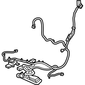 GM 84064405 Harness Assembly, Front Seat Wiring