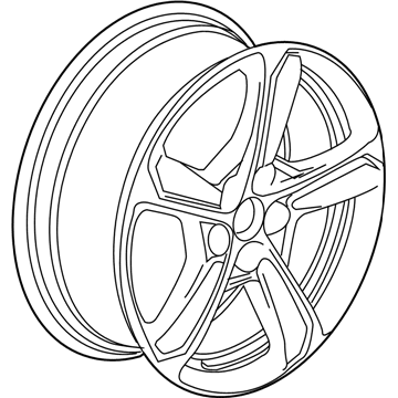 Chevrolet Volt Spare Wheel - 22970371