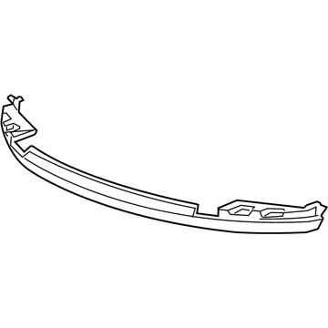 20982397 - Genuine GM Extension, Front Bumper Fascia *Black FLOWER CROSS SWIM WEAR