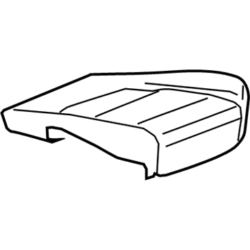 84639964 - Genuine GM Cover Assembly, F/Seat Cush *Black