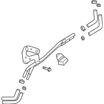 GM 55494216 Exhaust Pressure Sensor Pipe Assembly