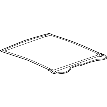 23133736 - Genuine GM Sunshade Assembly, Sun Roof *Black