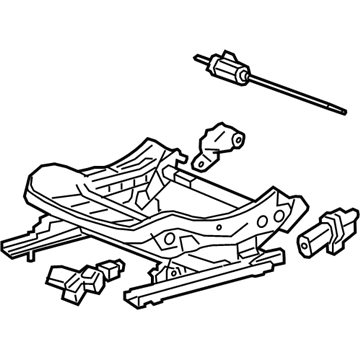 GM 13511845 Frame Assembly, Front Seat Cushion