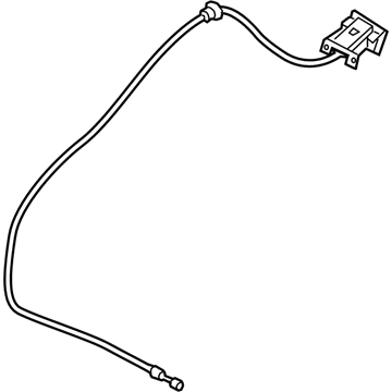 2015 Chevrolet City Express Hood Cable - 19316738
