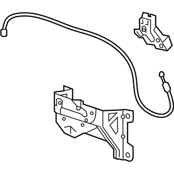 Chevrolet Corvette Door Lock Actuator - 84222653
