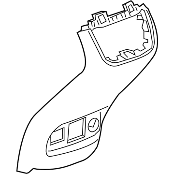GM 84138563 Compartment Assembly, F/Flr Cnsl *Atmosphere R