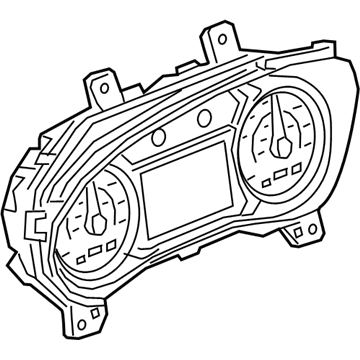 GM Instrument Cluster - 84821430