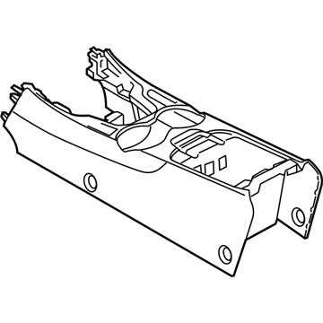 GM 92270949 Console,Front Floor
