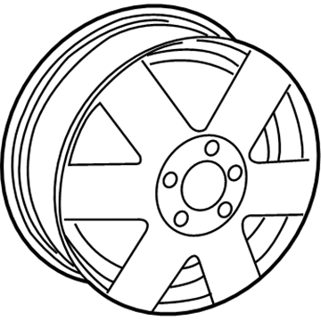 GM 9595597 Wheel Rim,17X7
