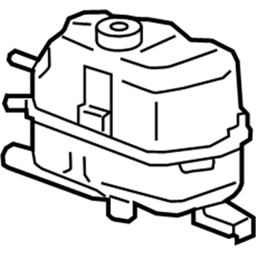 GM 84403735 Tank, Rad Surge