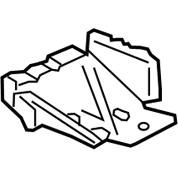 GM 23356672 Extension, Front Compartment Side Rail Rear