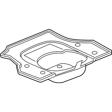 GM 15233457 Trim Assembly, Rear Compartment Floor Panel