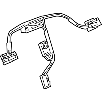 GM 84115699 Harness Assembly, Steering Wheel Pad Accessory Wiring