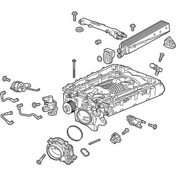 12682372 - Genuine GM Manifold Assembly, Int