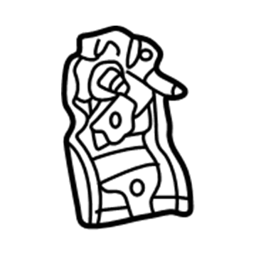 GM 88970690 Latch,Passenger Seat Back Cushion Outer