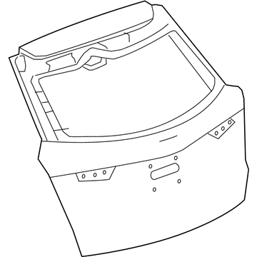 84154141 - Genuine GM Gate Assembly, Lift
