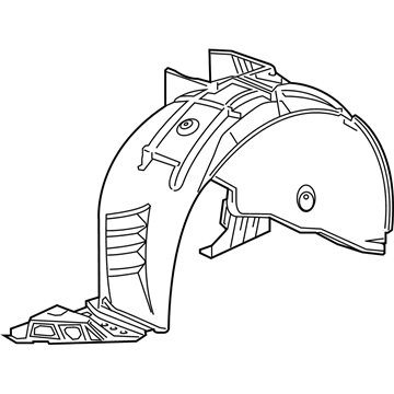 GM 84134255 Liner Assembly, Front Wheelhouse